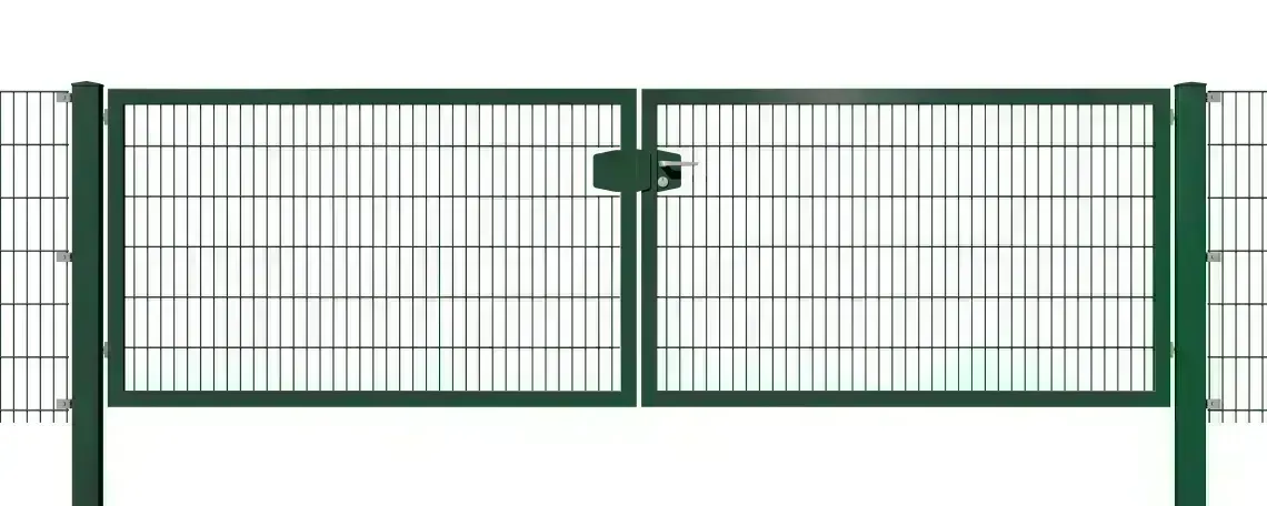 System-Drehflügeltor 2-flgl GRÜN